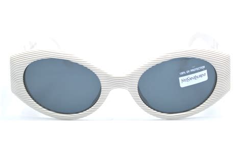 ysl 6554 sunglasses white|SUNGLASSES .